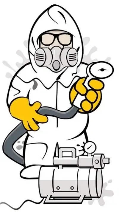 Spray foam operator with proportioner